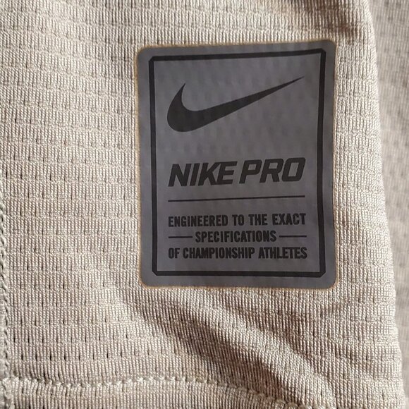 Nike Dri Fit Pro Hyperstrong Gray Padded Compression Basketball Men's 3XLT NWT - Picture 5 of 12